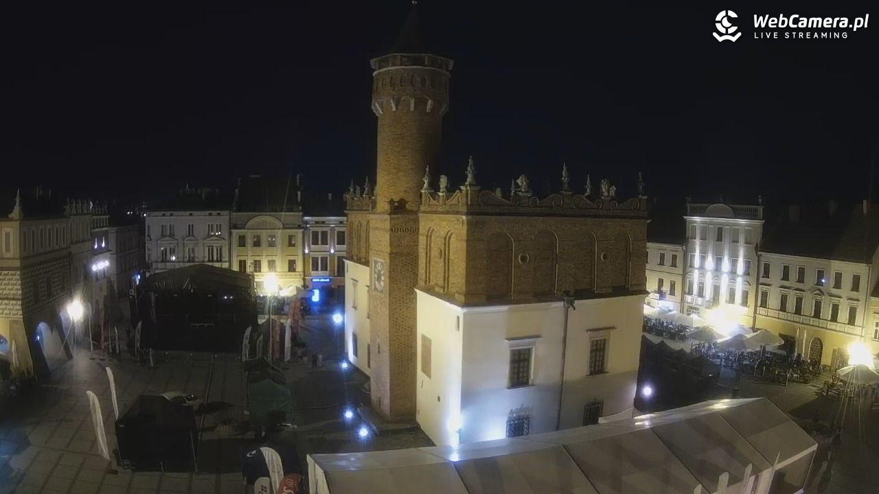 Rynek miejski w Tarnowie - 23 maj 2026, 21:42