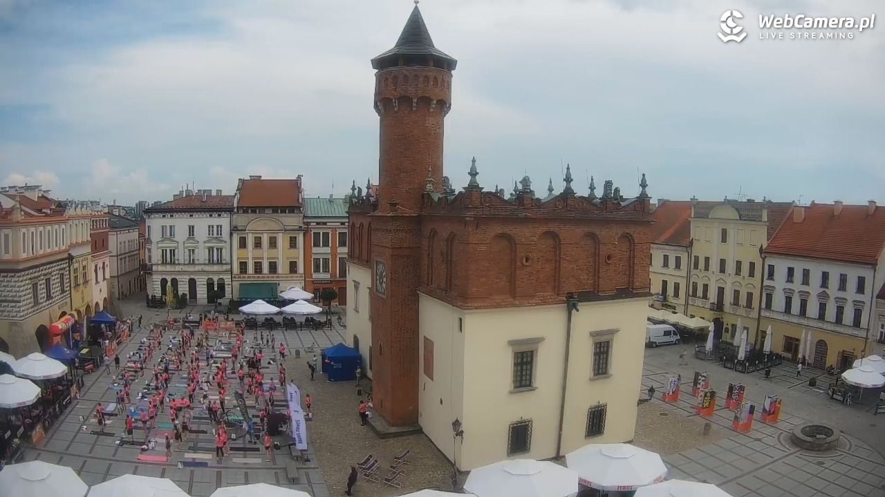 Rynek miejski w Tarnowie - 21 czerwiec 2026, 12:34