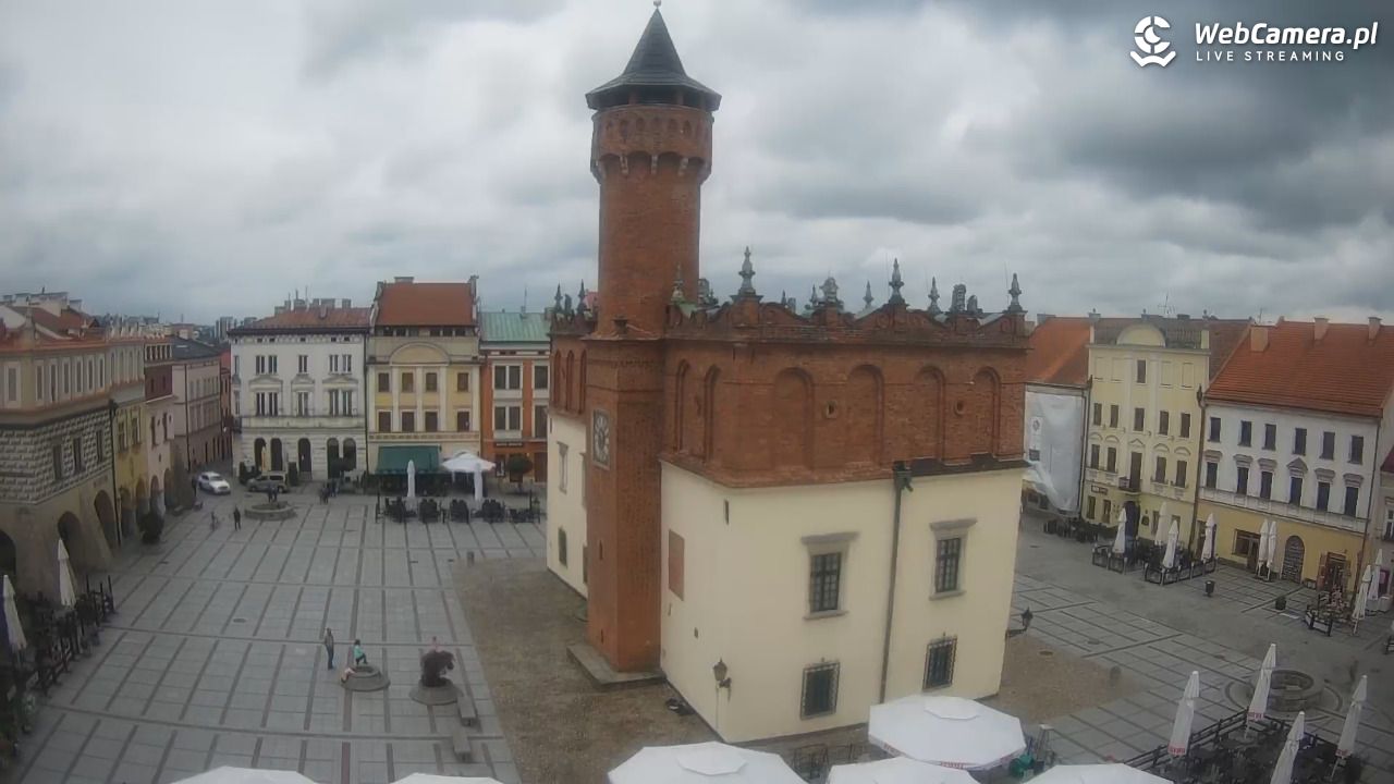 Rynek miejski w Tarnowie - 12 wresień 2026, 13:13