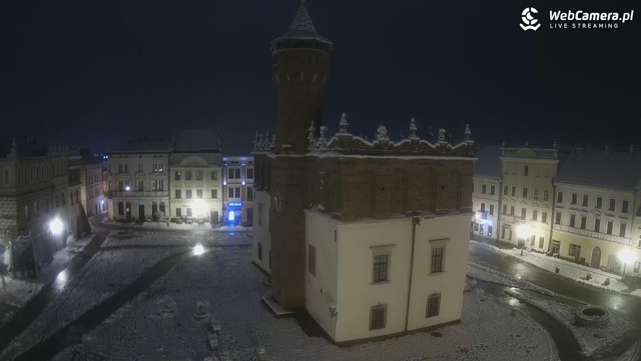 Rynek miejski w Tarnowie - 23 listopad 2025, 22:55