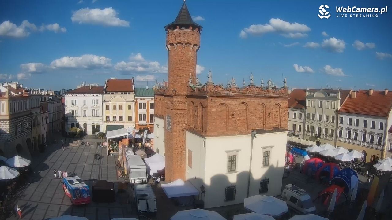 Rynek miejski w Tarnowie - 08 sierpień 2026, 17:44