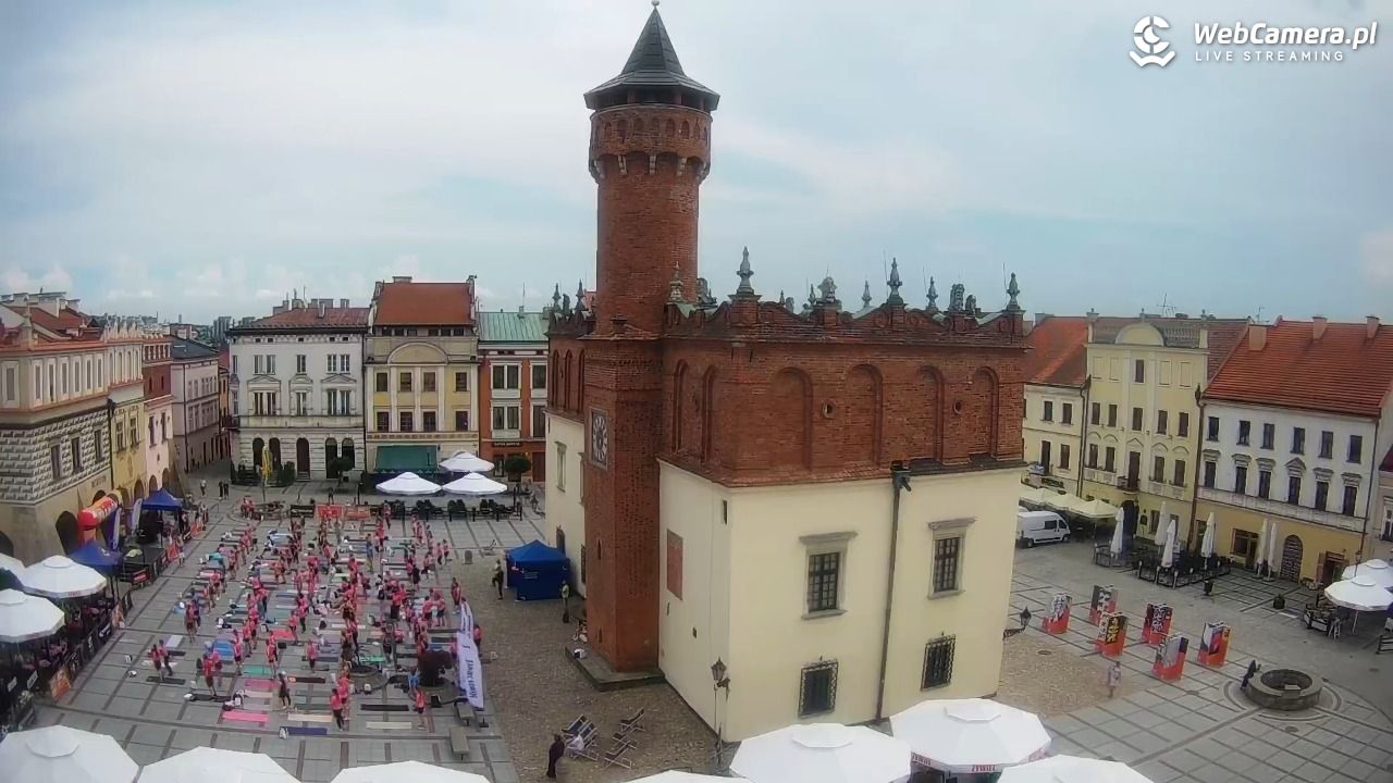 Rynek miejski w Tarnowie - 21 czerwiec 2026, 12:15