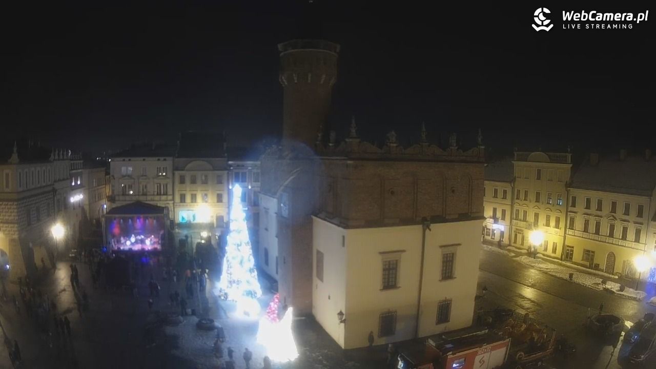 Rynek miejski w Tarnowie - 25 styczeń 2026, 19:29