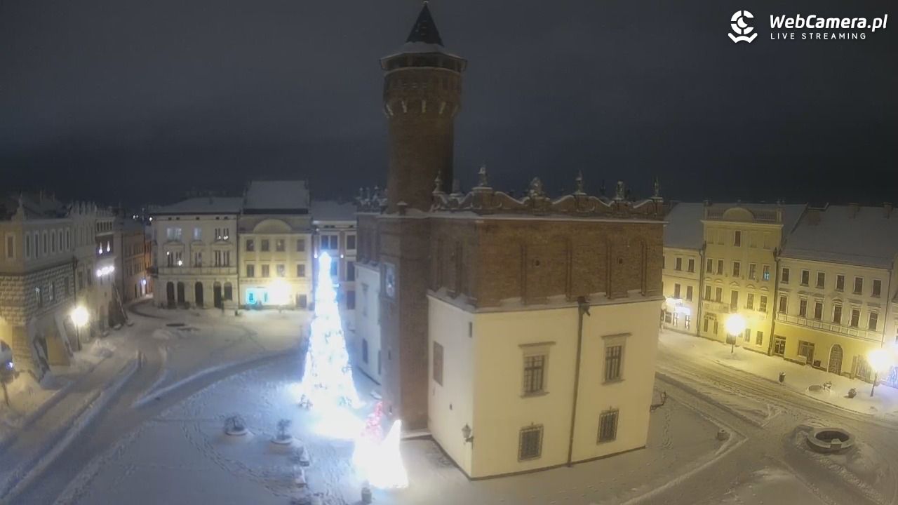 Rynek miejski w Tarnowie - 11 styczeń 2026, 18:21