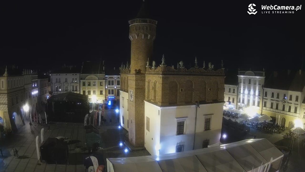 Rynek miejski w Tarnowie - 23 maj 2026, 21:48
