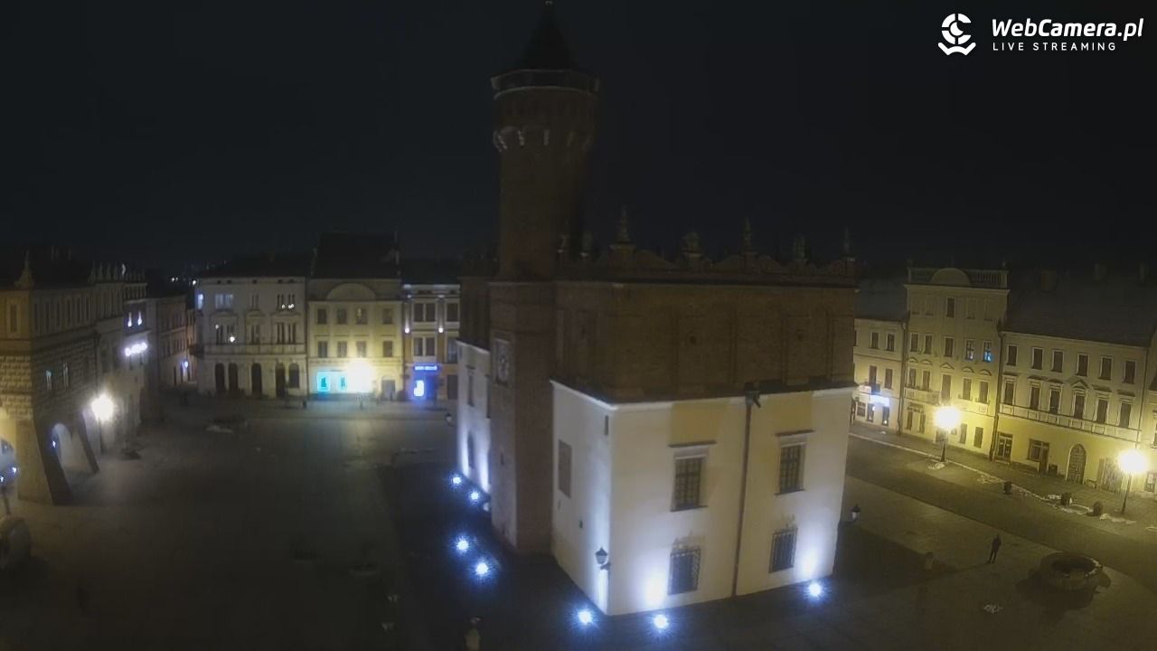 Rynek miejski w Tarnowie - 19 luty 2026, 19:12