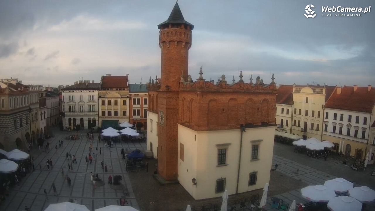 Rynek miejski w Tarnowie - 19 lipiec 2026, 20:03