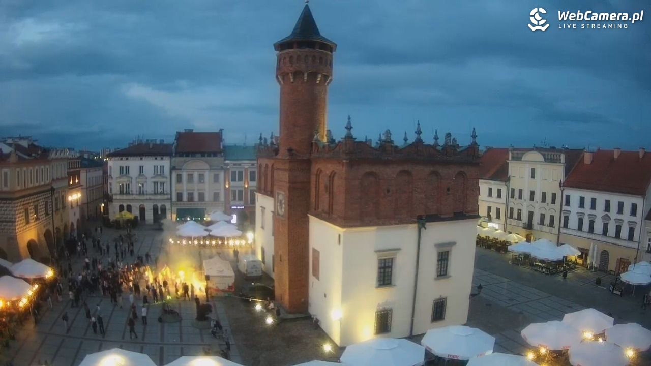 Rynek miejski w Tarnowie - 05 lipiec 2026, 21:14