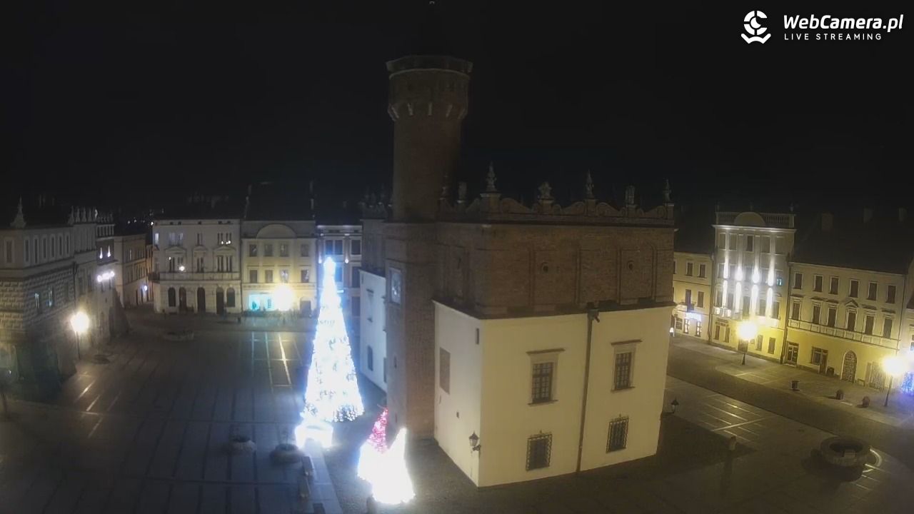Rynek miejski w Tarnowie - 08 grudzień 2025, 20:22