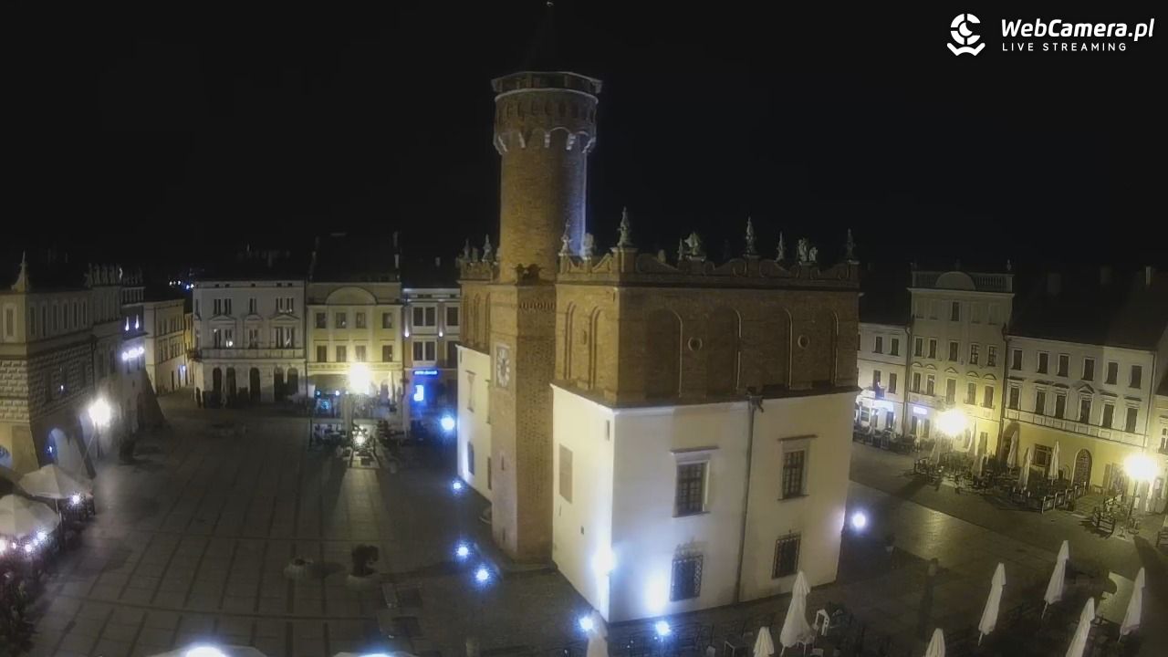 Rynek miejski w Tarnowie - 17 sierpień 2026, 21:05