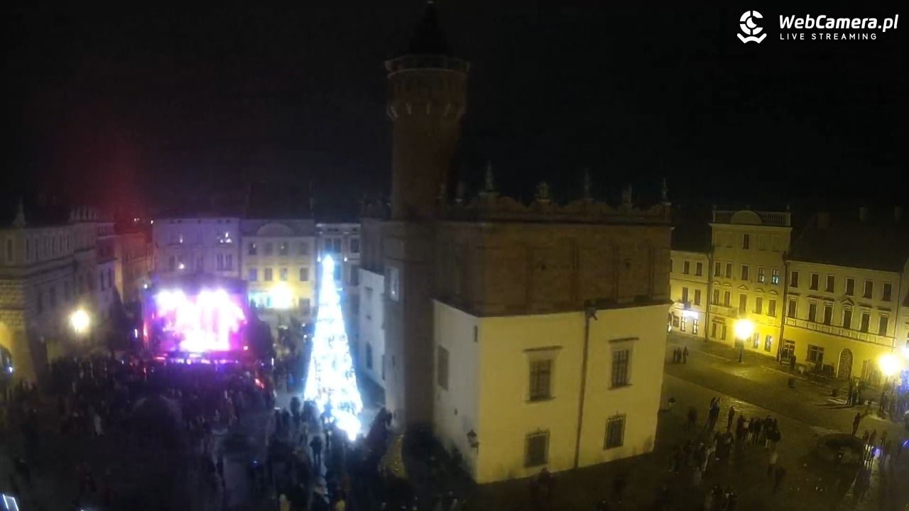 Rynek miejski w Tarnowie - 01 styczeń 2026, 00:25