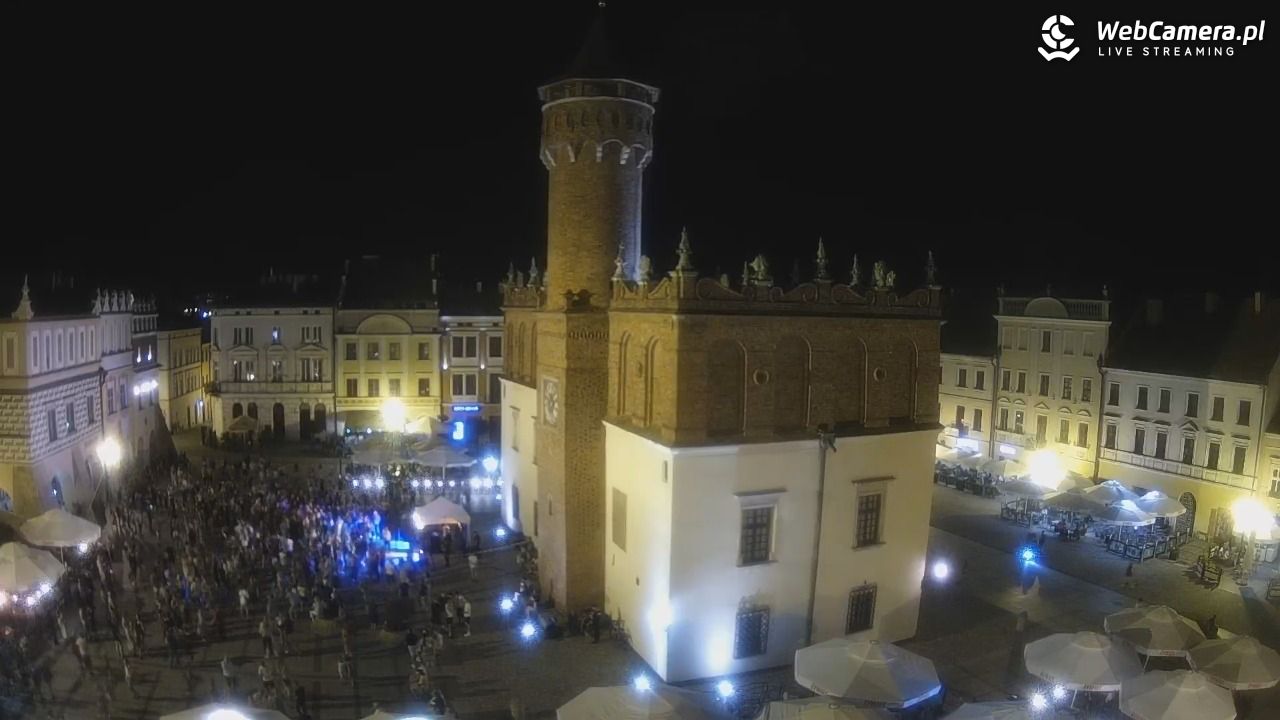 Rynek miejski w Tarnowie - 16 sierpień 2026, 21:59
