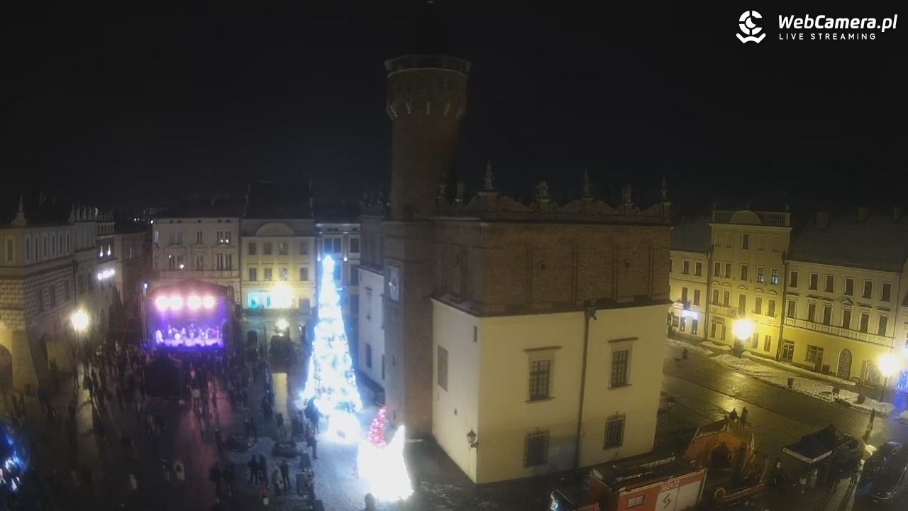 Rynek miejski w Tarnowie - 25 styczeń 2026, 17:23