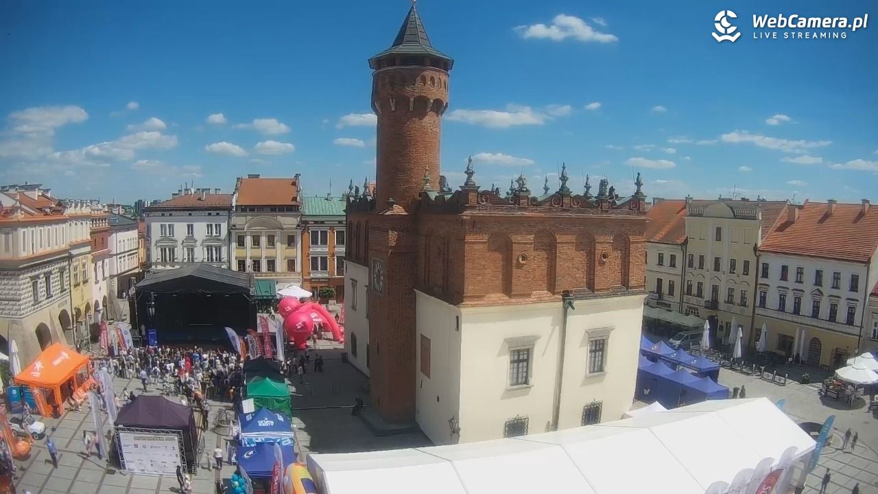 Rynek miejski w Tarnowie - 23 maj 2026, 13:03