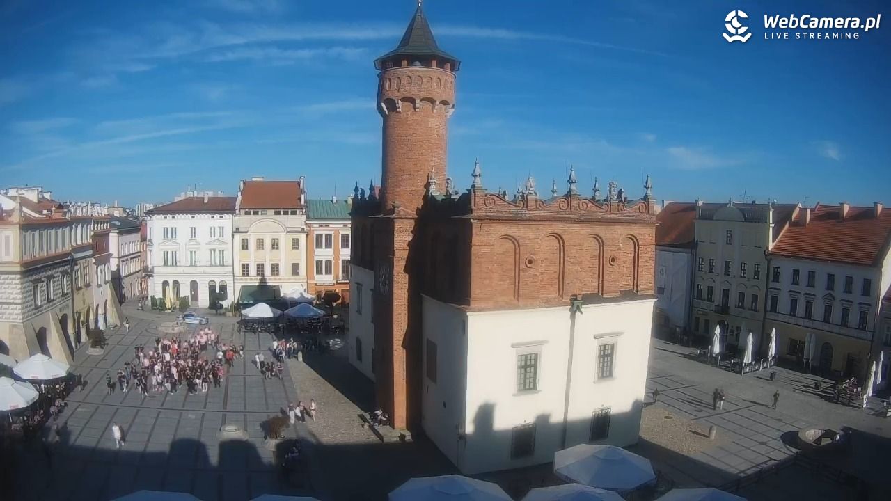 Rynek miejski w Tarnowie - 16 wresień 2026, 16:09