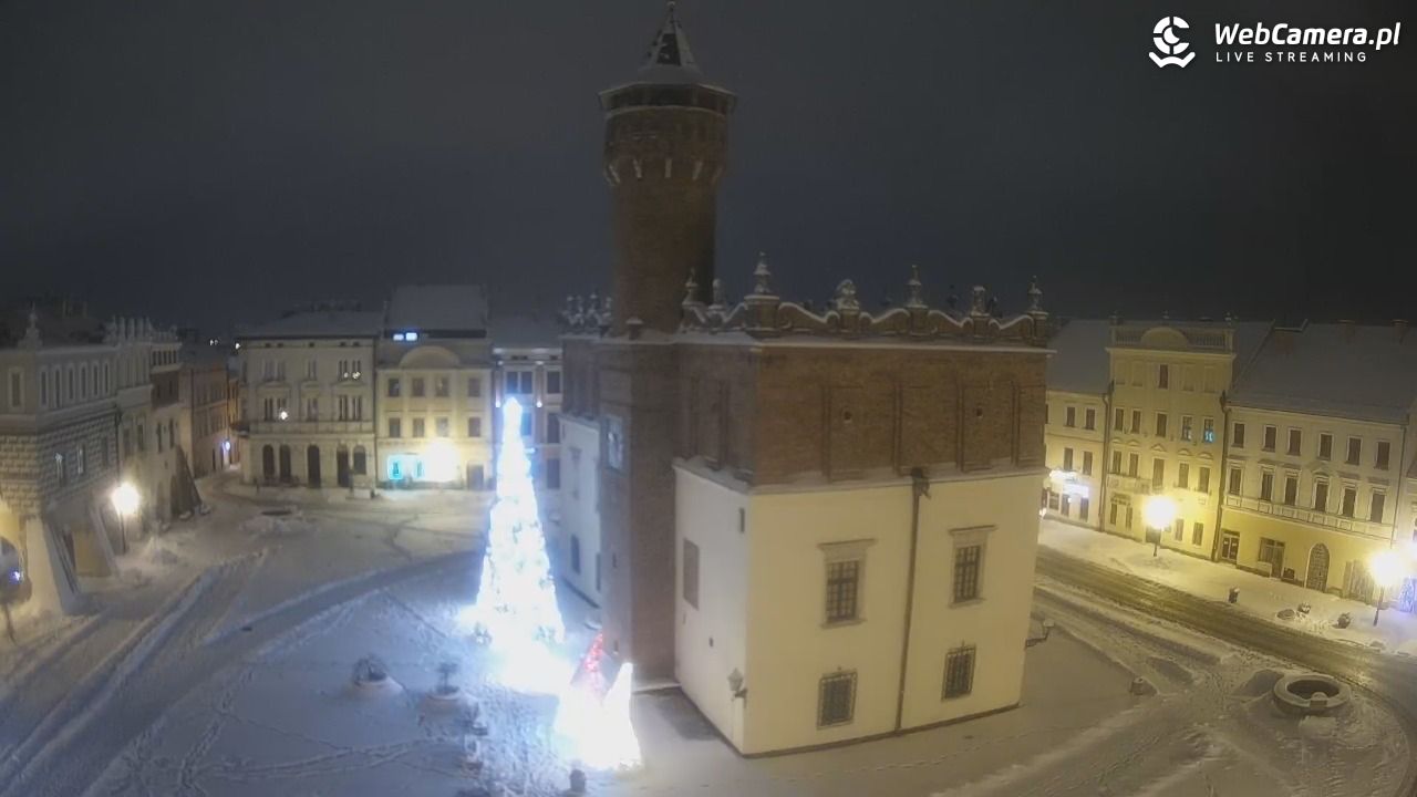 Rynek miejski w Tarnowie - 08 styczeń 2026, 22:57