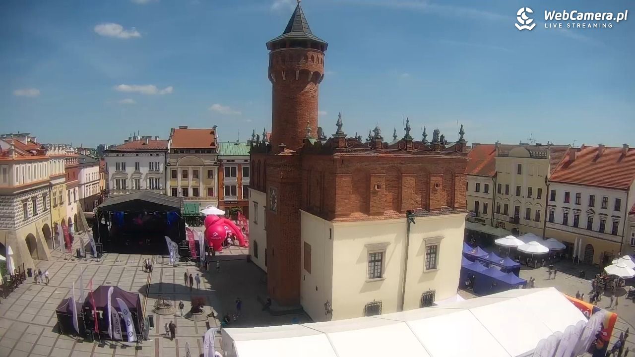 Rynek miejski w Tarnowie - 24 maj 2026, 12:40