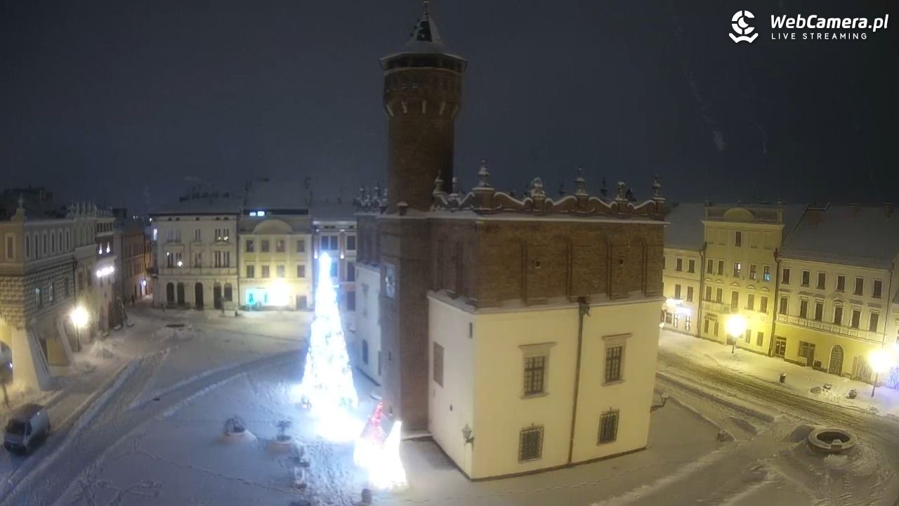 Rynek miejski w Tarnowie - 08 styczeń 2026, 19:52
