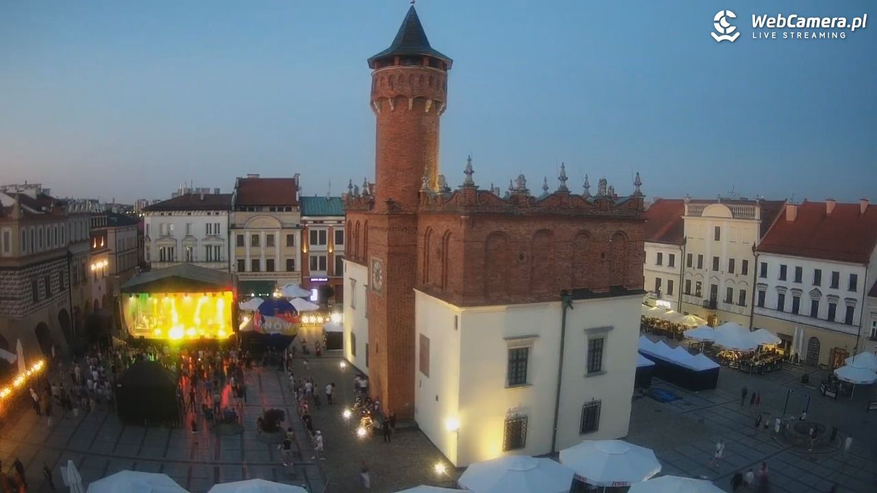 Rynek miejski w Tarnowie - 27 czerwiec 2026, 21:19