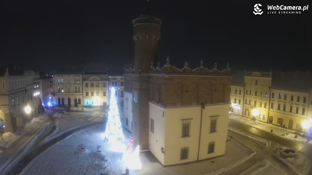Rynek miejski w Tarnowie - 10 styczeń 2026, 19:39