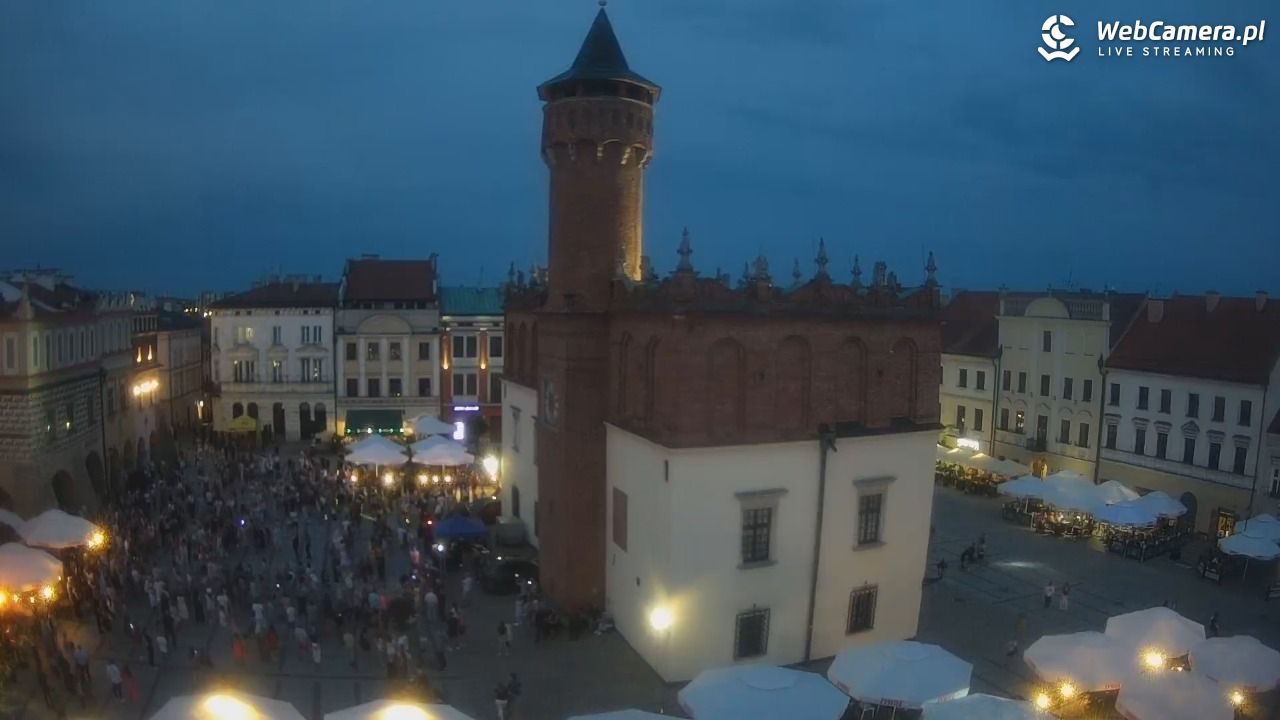 Rynek miejski w Tarnowie - 26 lipiec 2026, 20:58