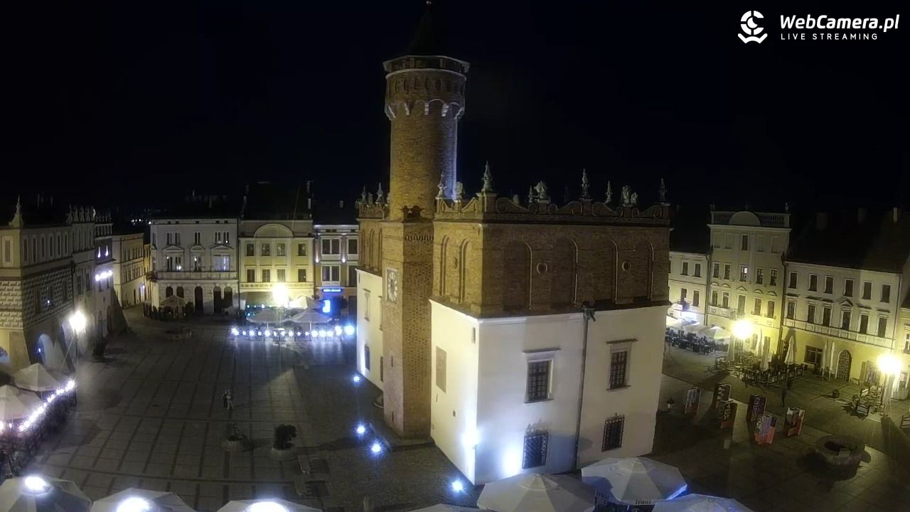 Rynek miejski w Tarnowie - 18 czerwiec 2026, 21:59