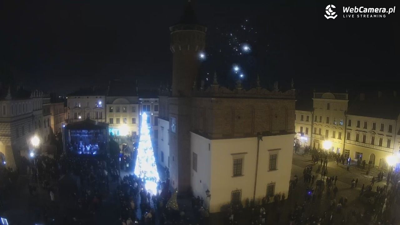 Rynek miejski w Tarnowie - 01 styczeń 2026, 00:11