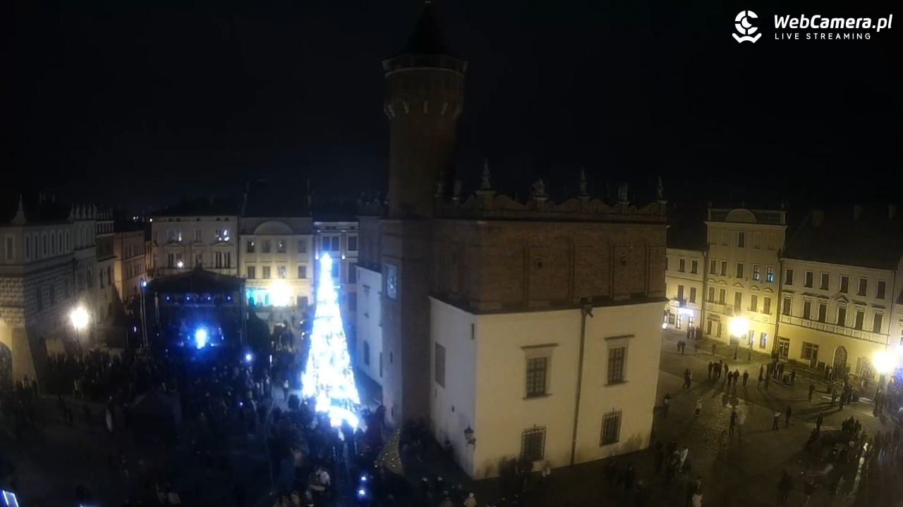 Rynek miejski w Tarnowie - 01 styczeń 2026, 00:19