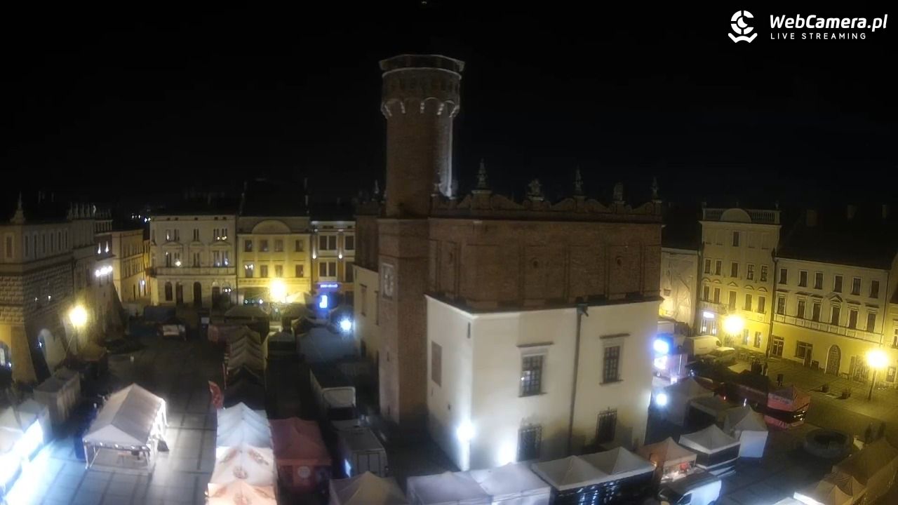 Rynek miejski w Tarnowie - 24 październik 2026, 19:01