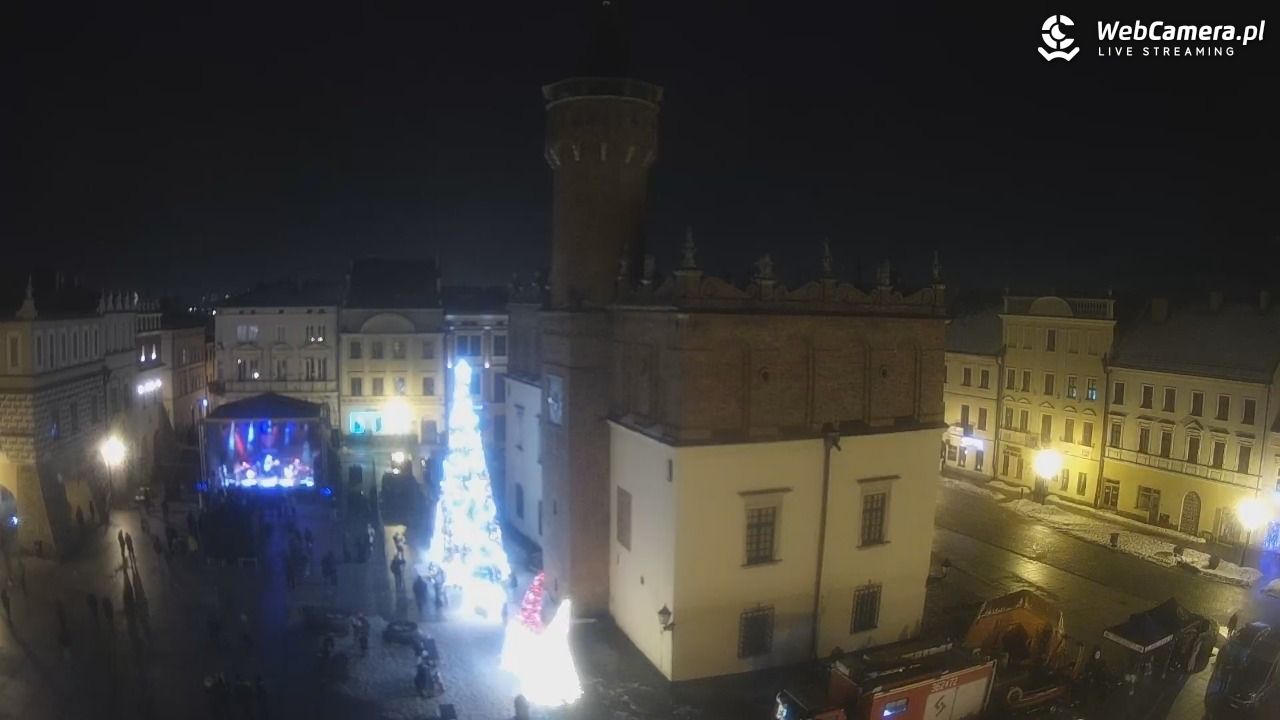 Rynek miejski w Tarnowie - 25 styczeń 2026, 18:57