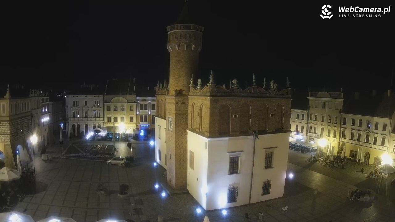 Rynek miejski w Tarnowie - 21 maj 2026, 21:58