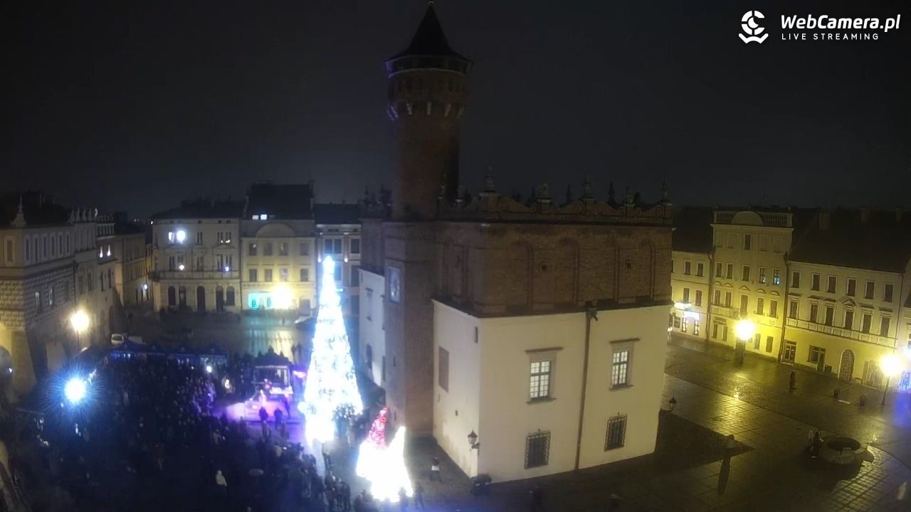 Rynek miejski w Tarnowie - 21 grudzień 2025, 16:32