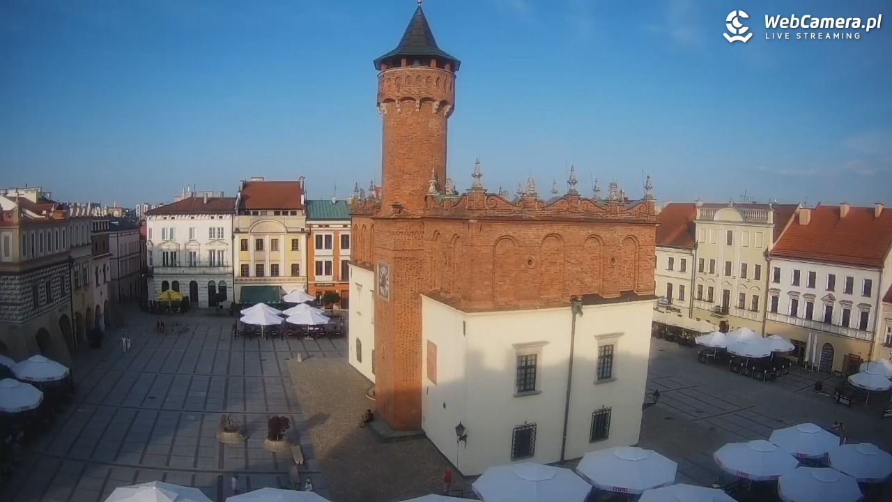 Rynek miejski w Tarnowie - 17 lipiec 2026, 18:41