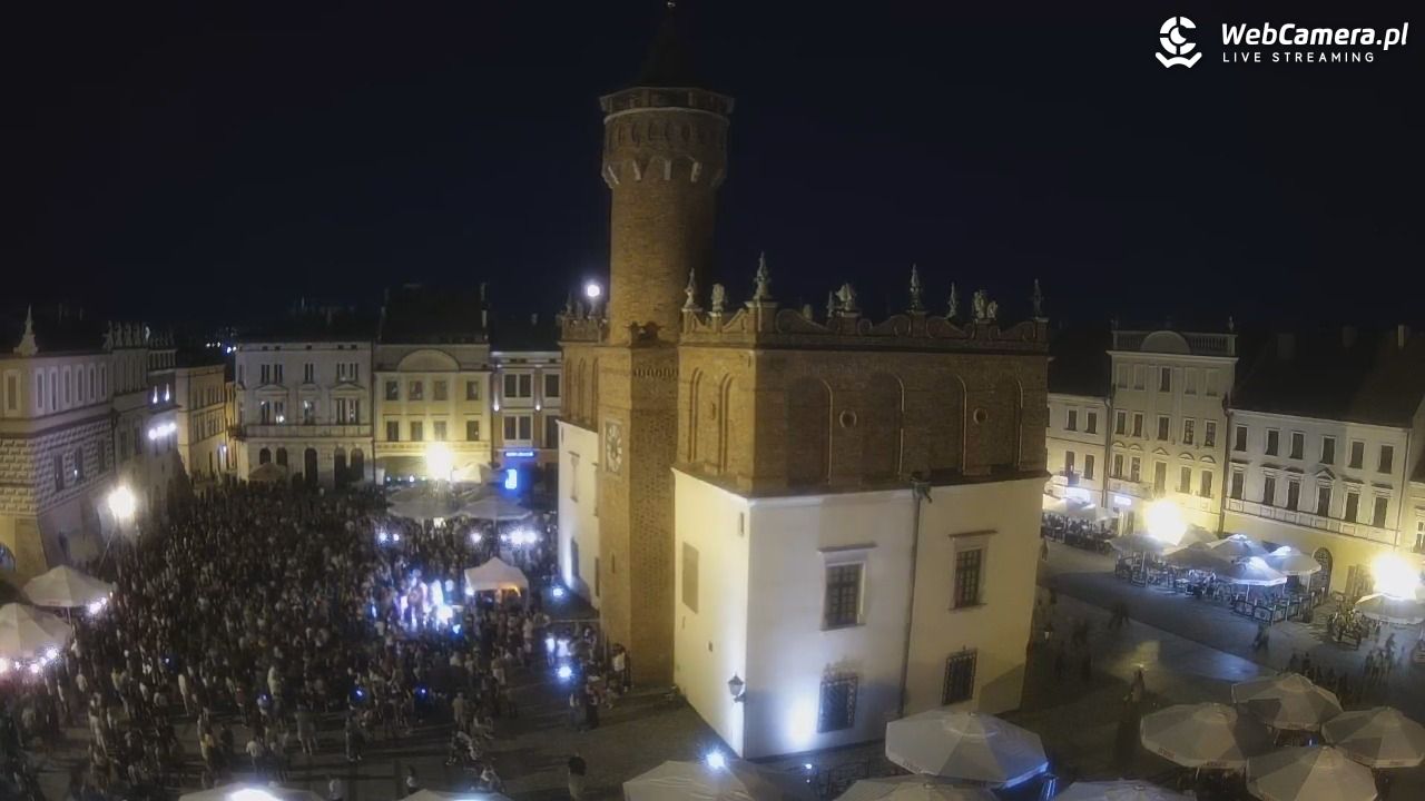 Rynek miejski w Tarnowie - 30 sierpień 2026, 20:19