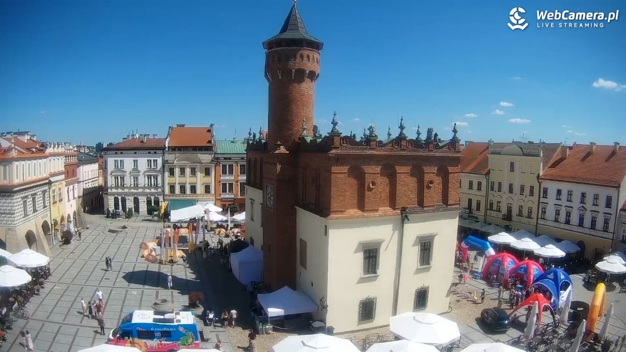 Rynek miejski w Tarnowie - 09 sierpień 2026, 13:08