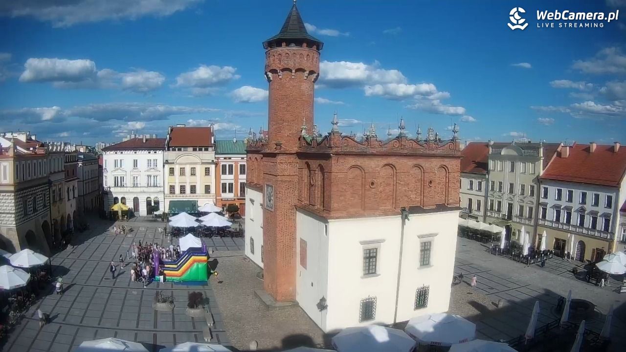 Rynek miejski w Tarnowie - 22 lipiec 2026, 17:20