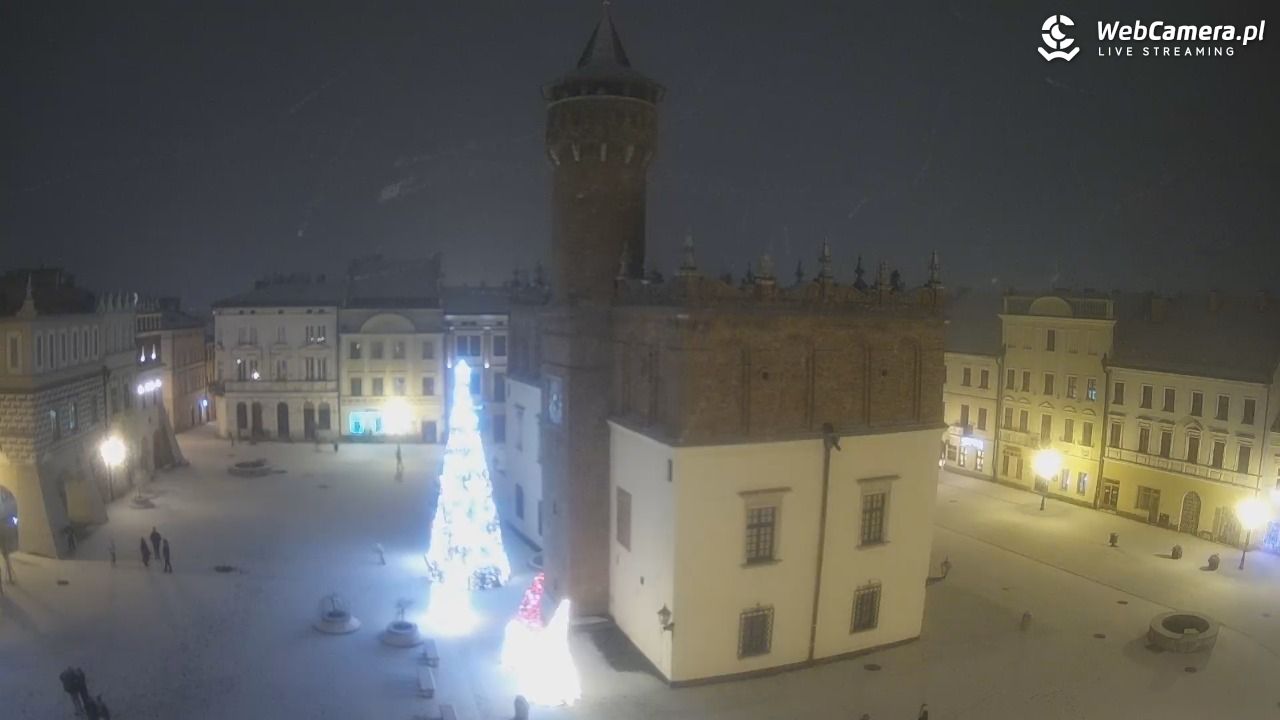 Rynek miejski w Tarnowie - 26 grudzień 2025, 20:22