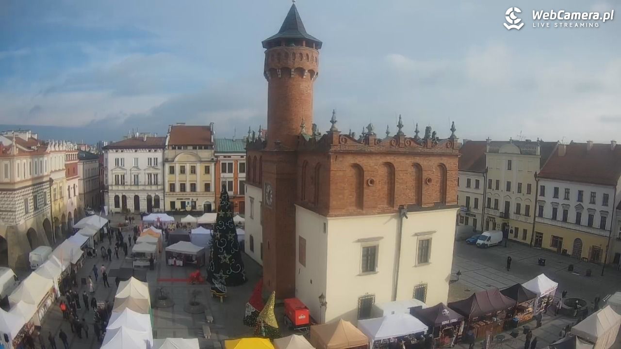 Rynek miejski w Tarnowie - 14 grudzień 2025, 12:08