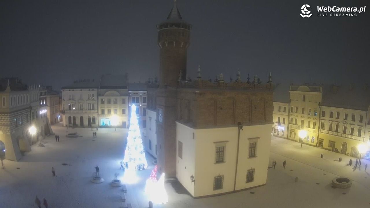 Rynek miejski w Tarnowie - 26 grudzień 2025, 20:42