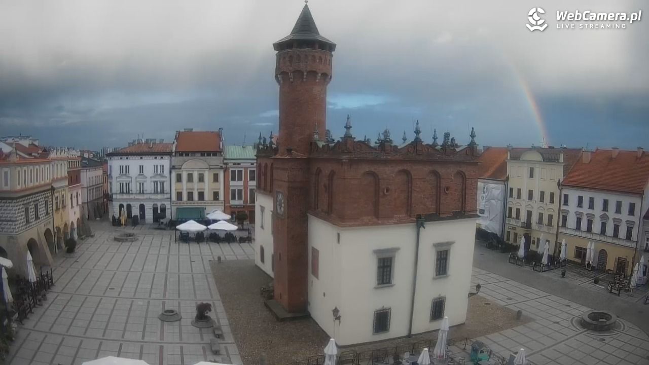 Rynek miejski w Tarnowie - 21 wresień 2026, 17:45