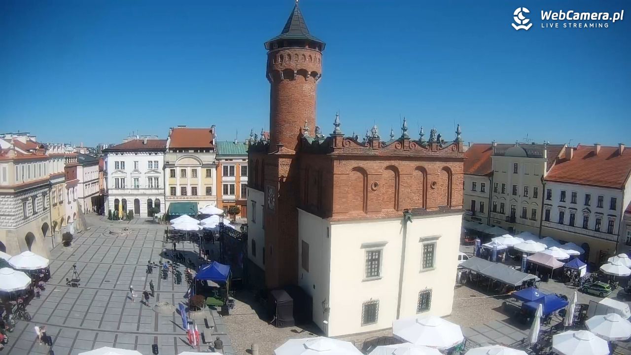 Rynek miejski w Tarnowie - 15 sierpień 2026, 14:42
