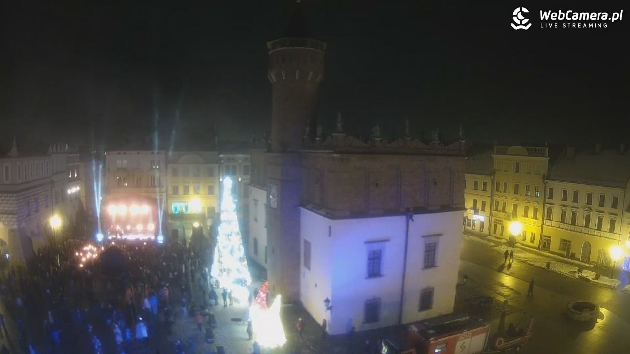 Rynek miejski w Tarnowie - 25 styczeń 2026, 20:03