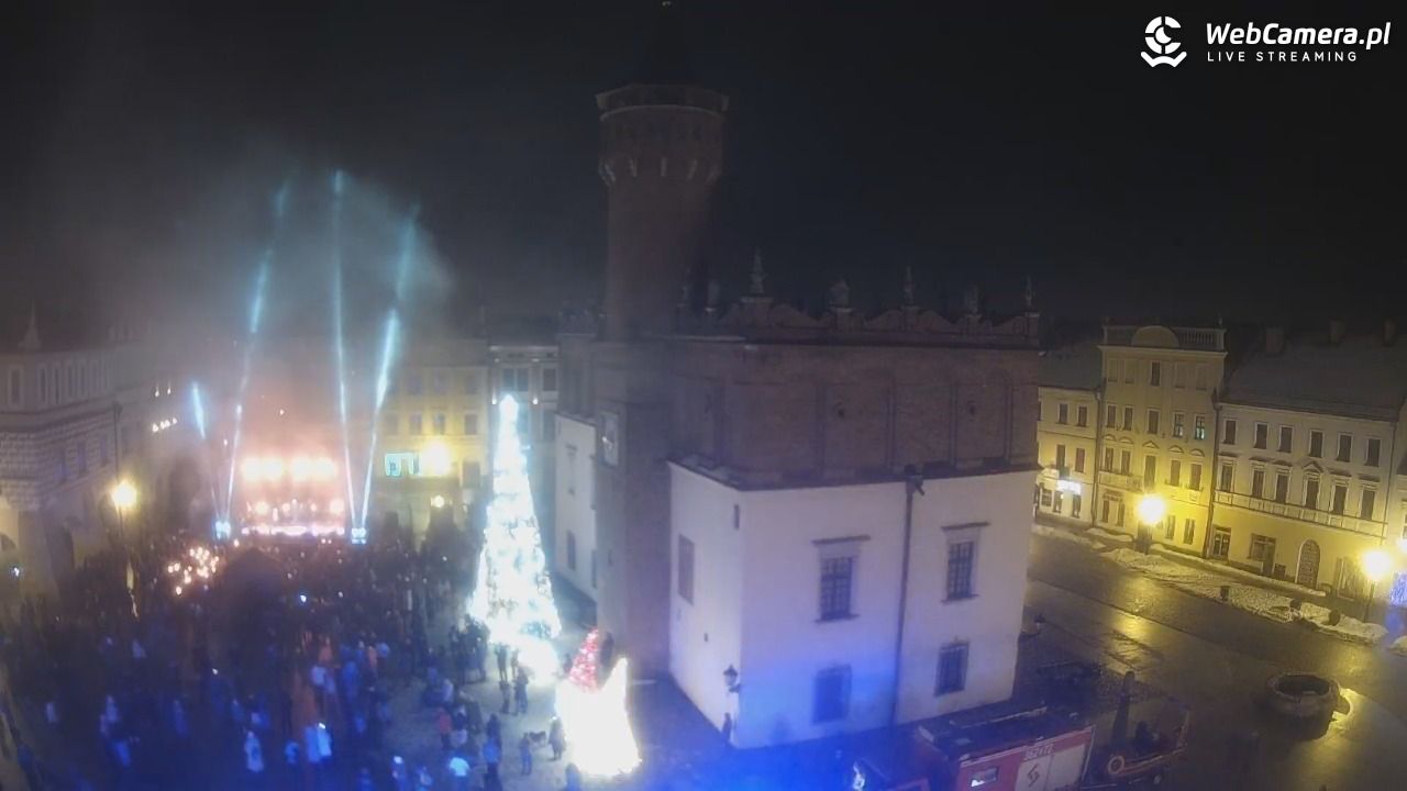 Rynek miejski w Tarnowie - 25 styczeń 2026, 20:03