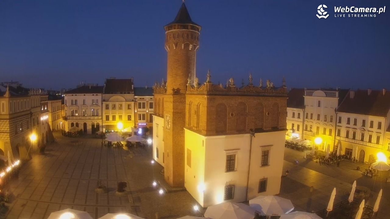 Rynek miejski w Tarnowie - 02 lipiec 2026, 21:34