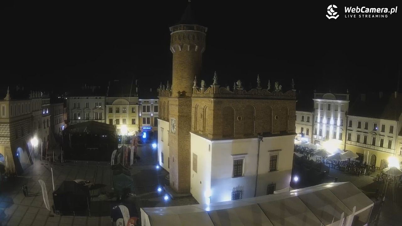 Rynek miejski w Tarnowie - 23 maj 2026, 22:17