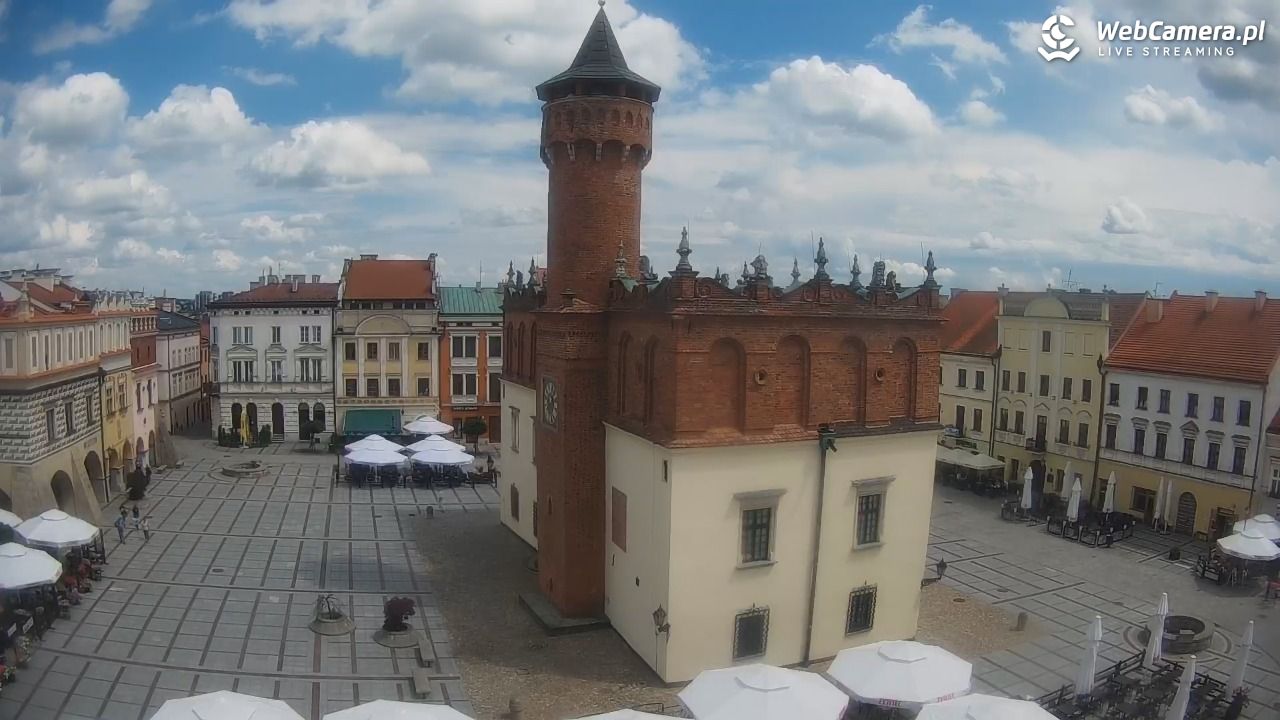 Rynek miejski w Tarnowie - 18 lipiec 2026, 13:12