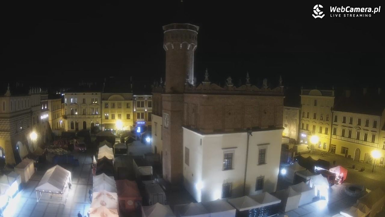 Rynek miejski w Tarnowie - 23 październik 2026, 18:11