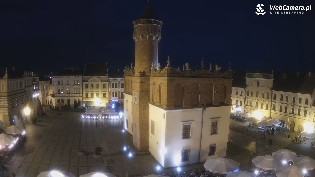 Rynek miejski w Tarnowie - 11 lipiec 2026, 21:45