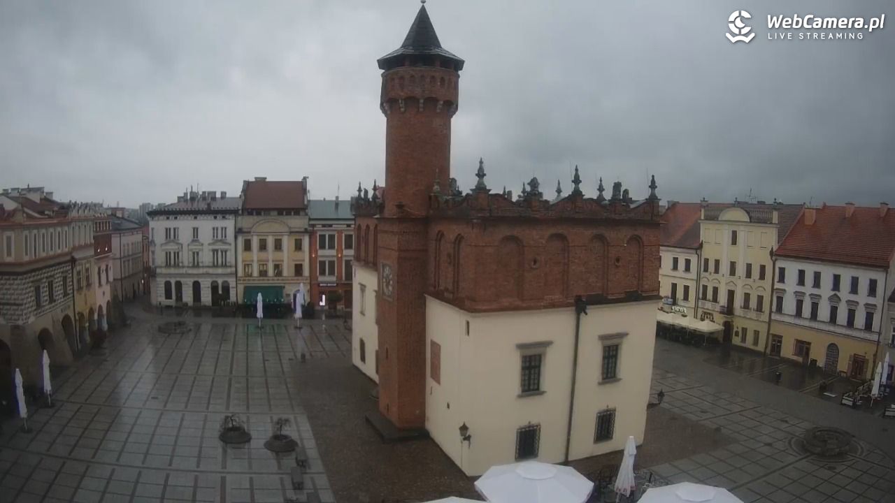 Rynek miejski w Tarnowie - 20 kwiecień 2026, 19:14