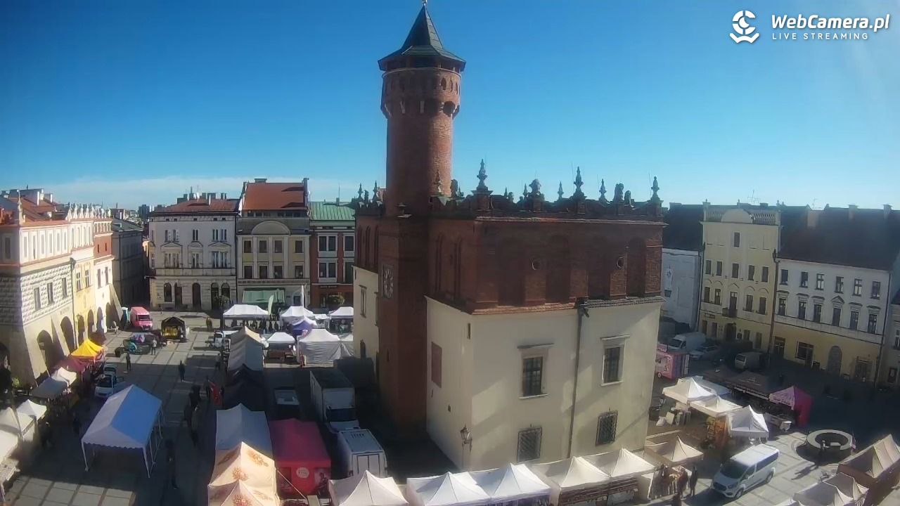 Rynek miejski w Tarnowie - 23 październik 2026, 09:17